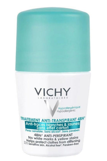 VICHY DEODORANT ROLL ANTI STAINS 50ML
